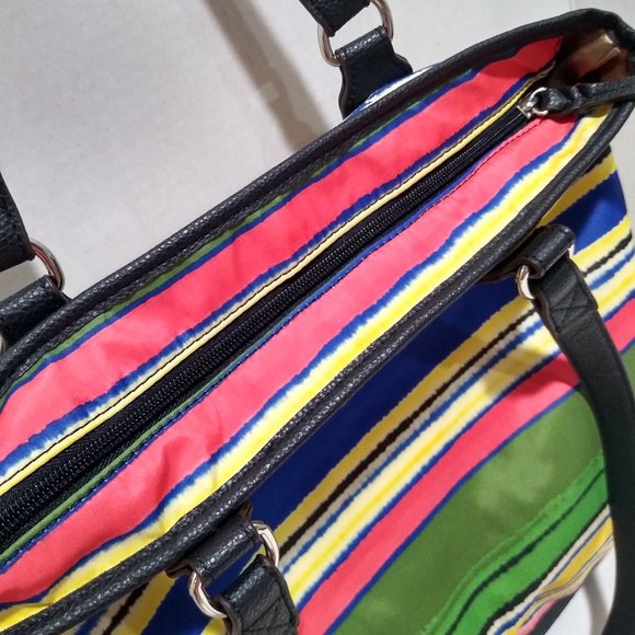 Dana Buchman Striped Tote Bag - Picture 11 of 13